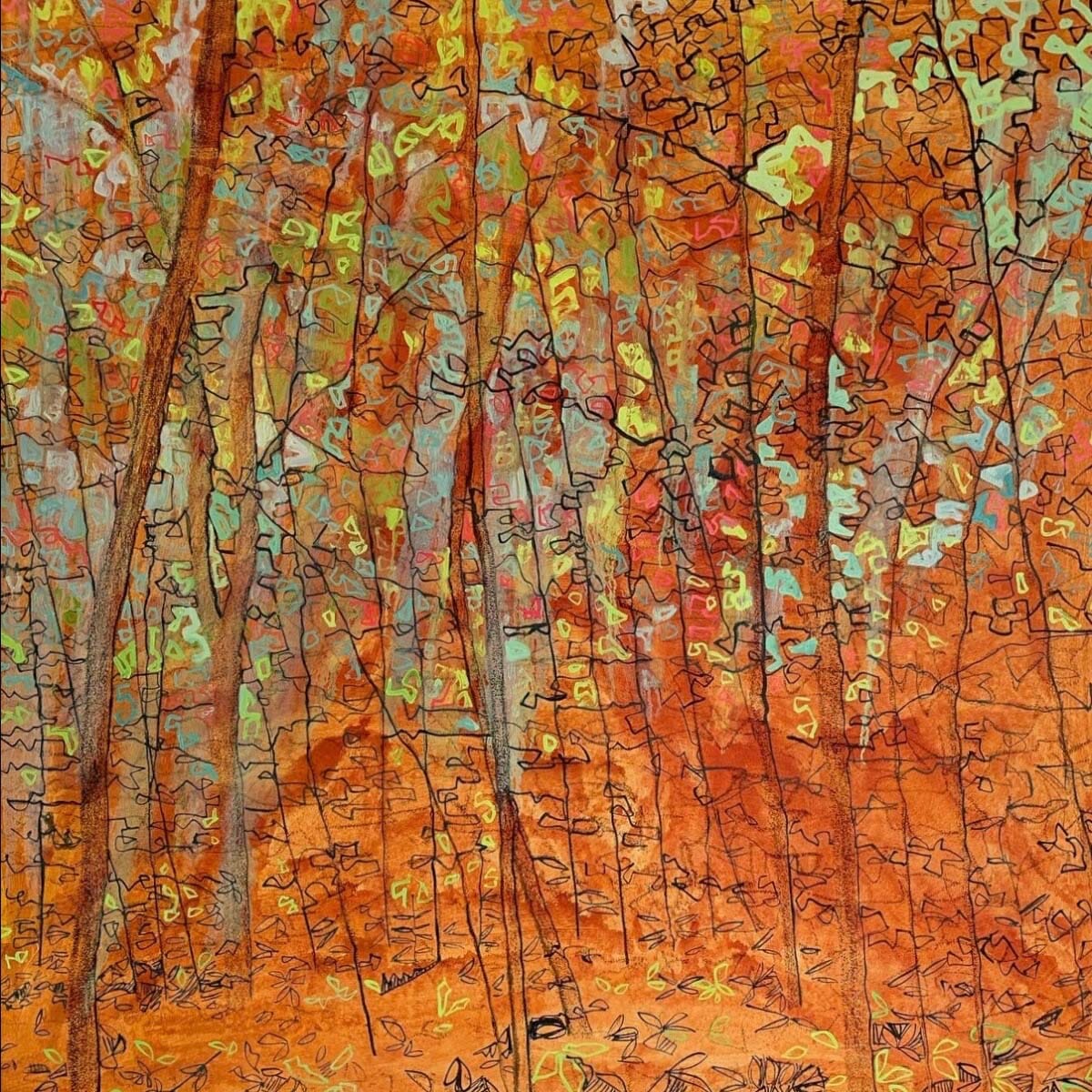 Electric forest variation 14 Fine art